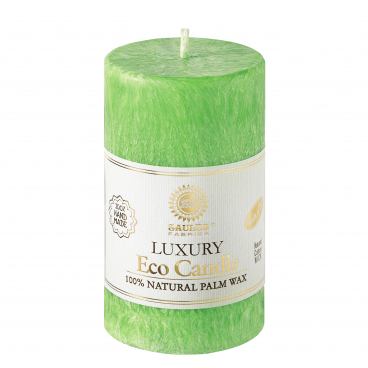 Palm wax candle