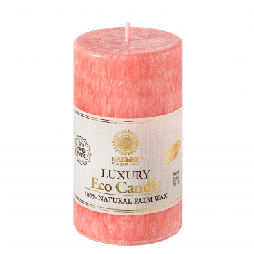 Palm wax candle