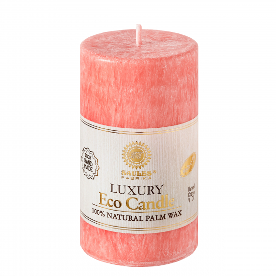 Palm wax candle