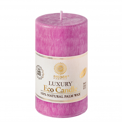 Palm wax candle