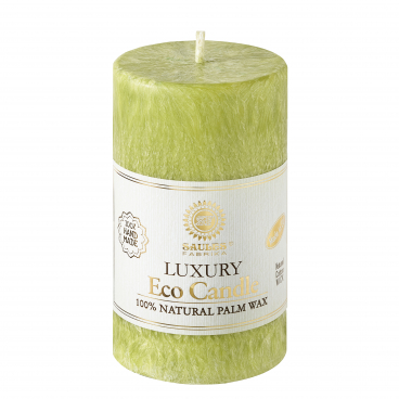 Palm wax candle