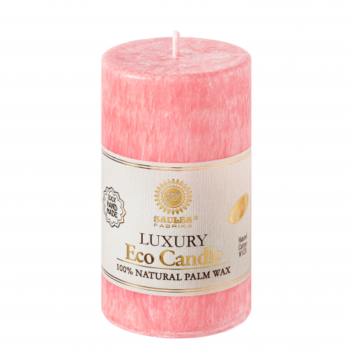 Palm wax candle