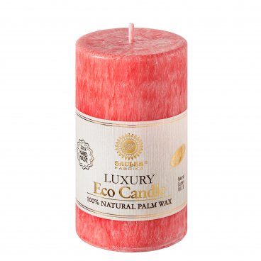 Palm wax candle