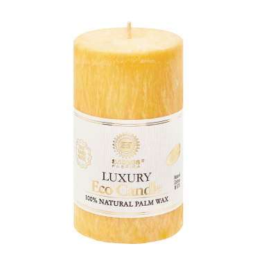 Palm wax candle