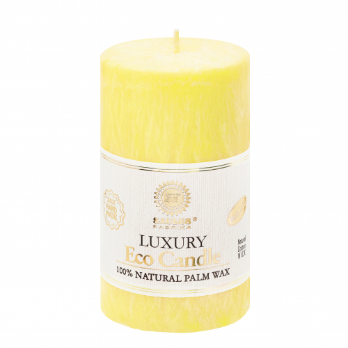 Palm wax candle