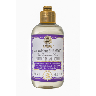 Antioxidant shampoo for damaged hair