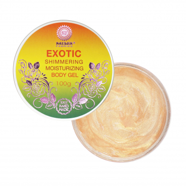 Shimmering body gel