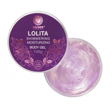 Shimmering body gel