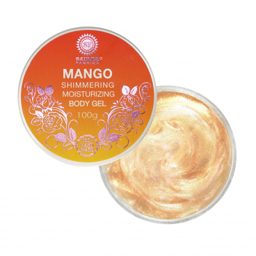 Shimmering body gel