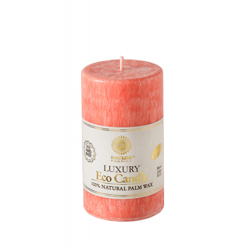 Palm wax candle