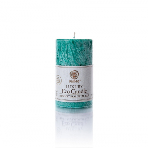 Palm wax candle