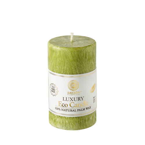 Palm wax candle