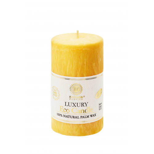 Palm wax candle