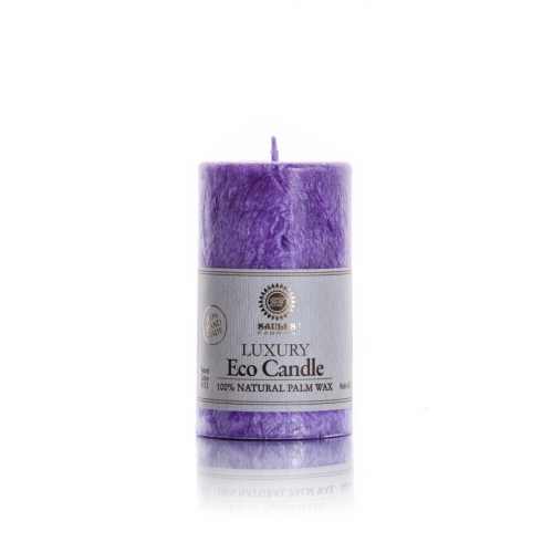 Palm wax candle