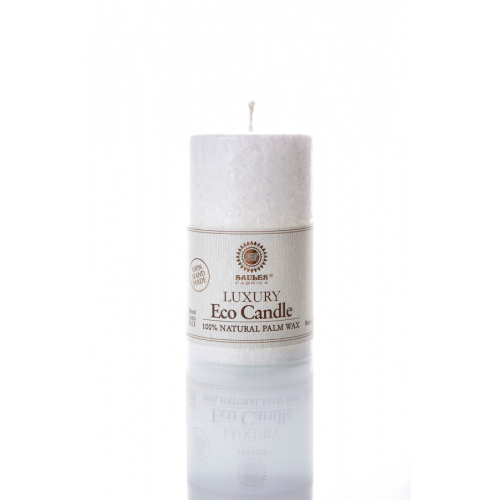 Palm wax candle