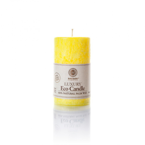 Palm wax candle