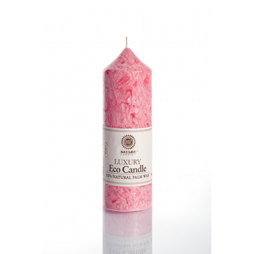 Palm wax candle