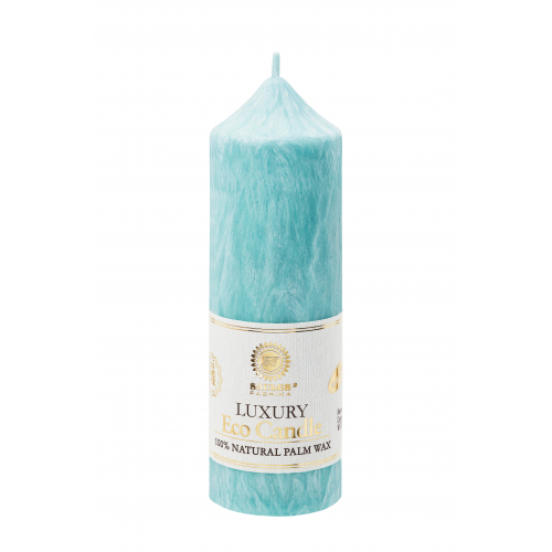 Palm wax candle